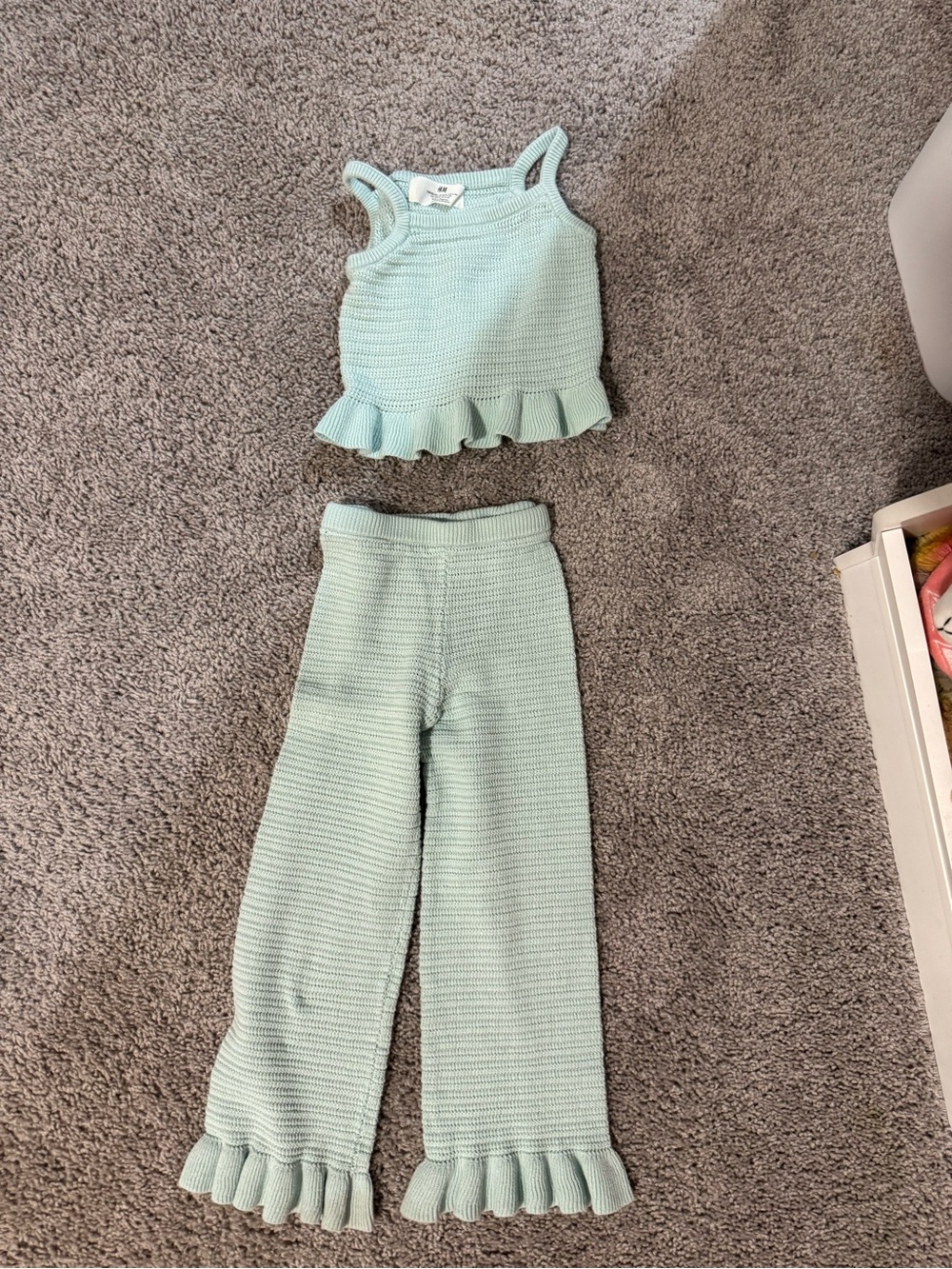 H&M crochet Matching Set